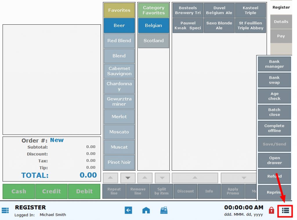 Age Verification at the Register - Prior Releases - Exatouch Knowledge Base