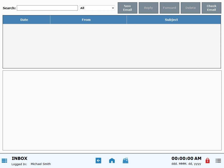 View your Inbox - Exatouch Knowledge Base