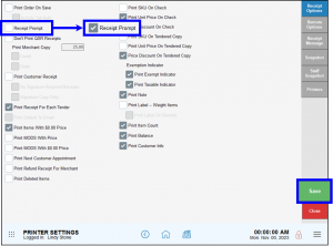 Enable Receipt Prompts - Exatouch Knowledge Base