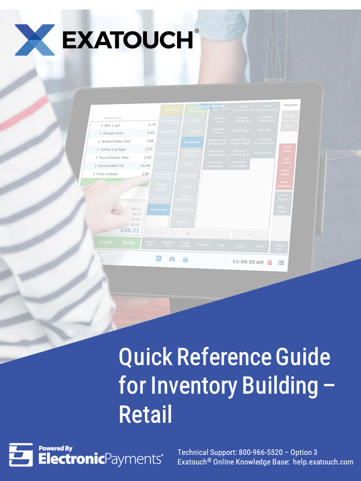 Thumbnail of inventory building for retail qrg