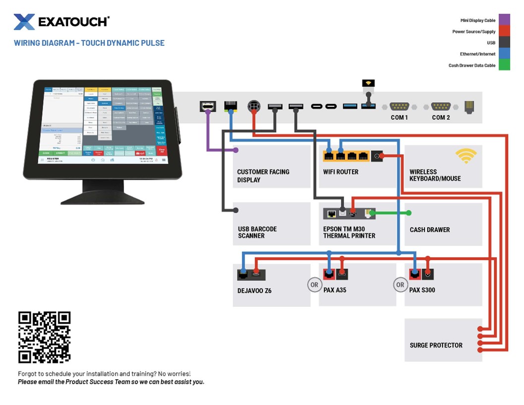 Touch Dynamic Pulse wiring diagram