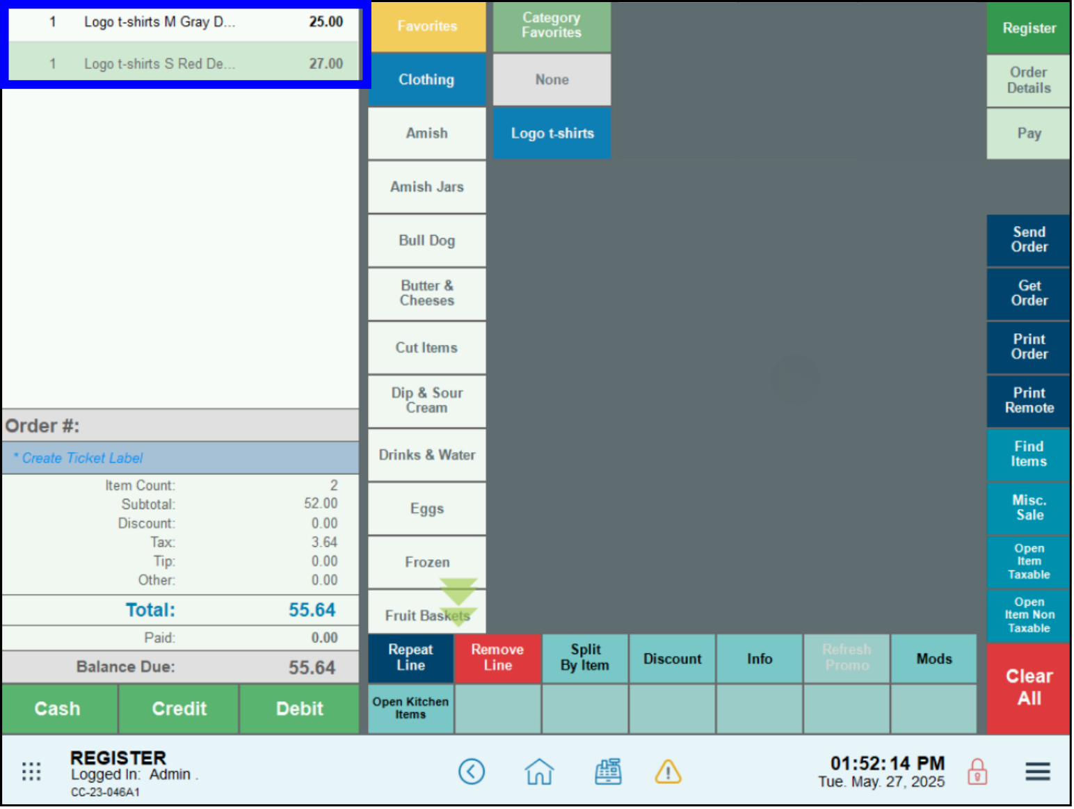 Select Members appear on the register
