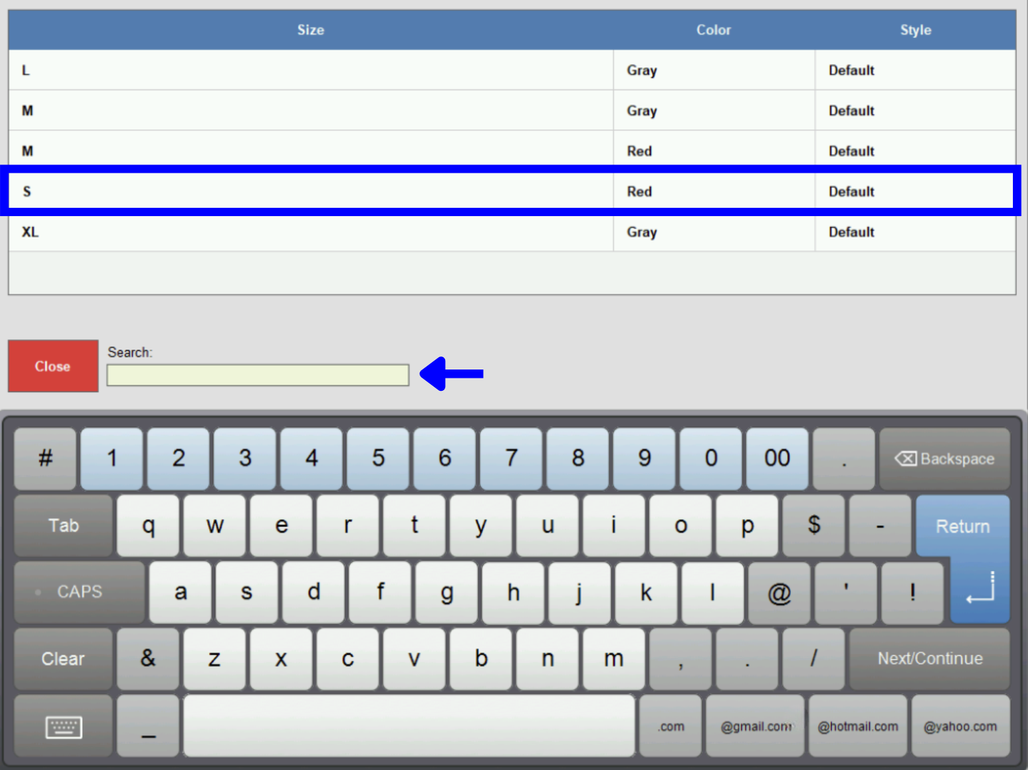 Select a single item from the matrix group if the toggle is activated