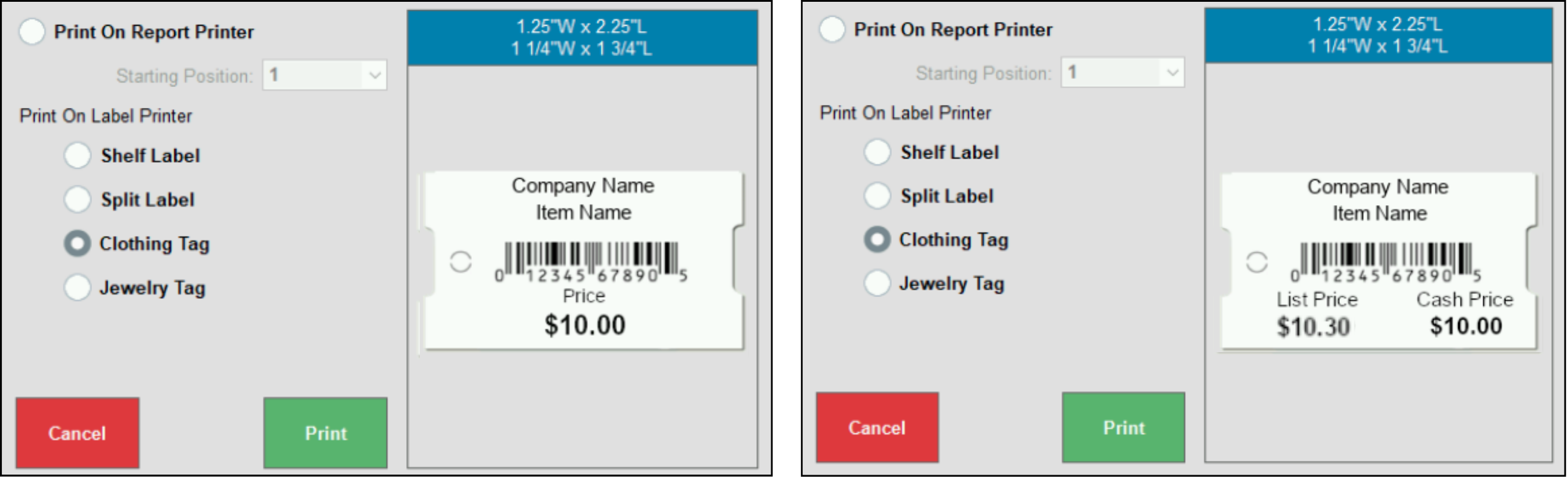 Release Notes 8.375.2 redesigned clothing tags