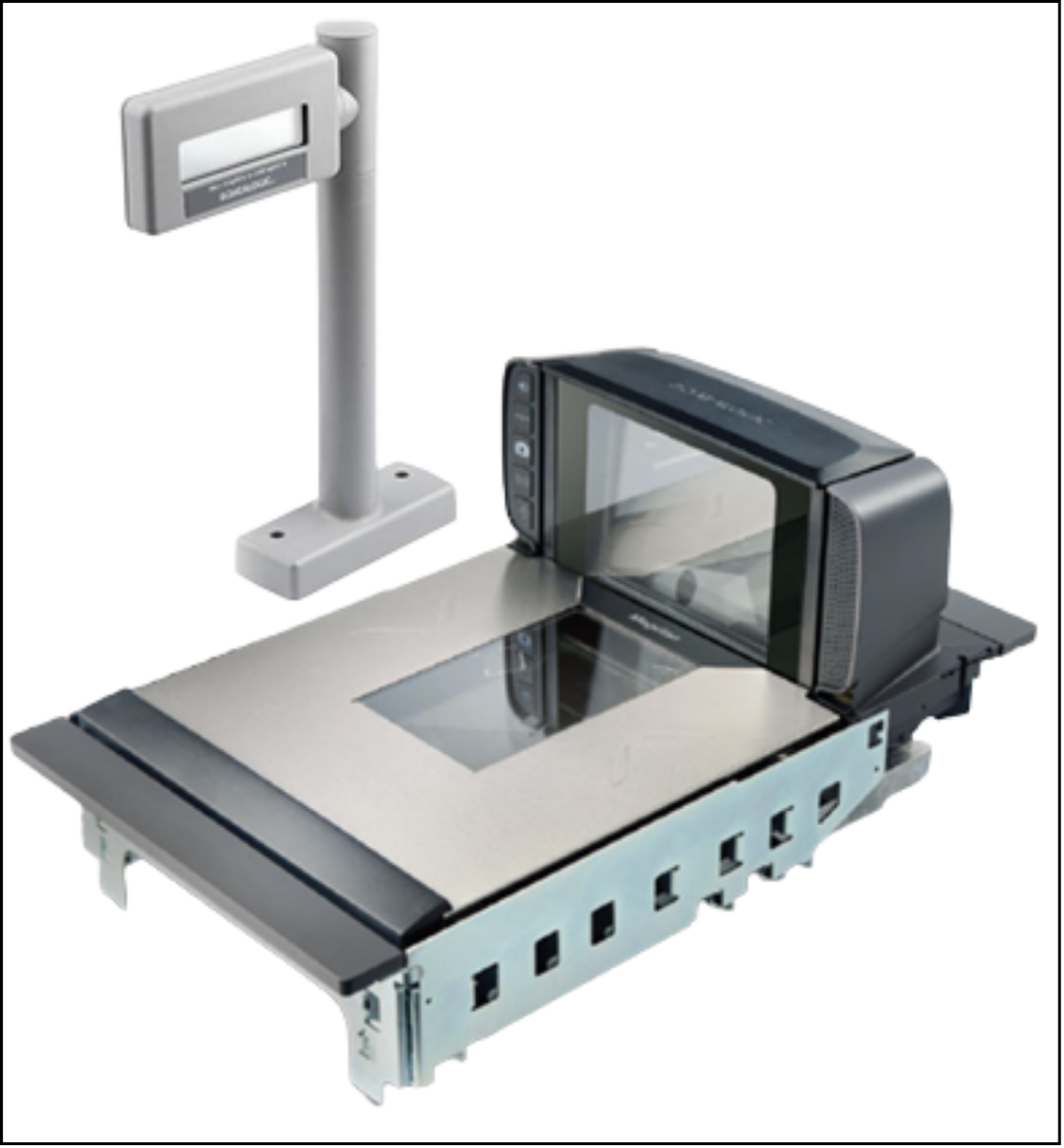 DataLogic Magellan In Counter Scale/Scanner with Remote Display Unit
