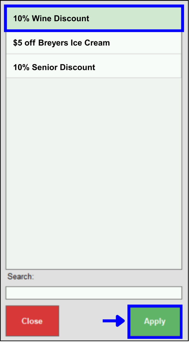  Choose and apply discount